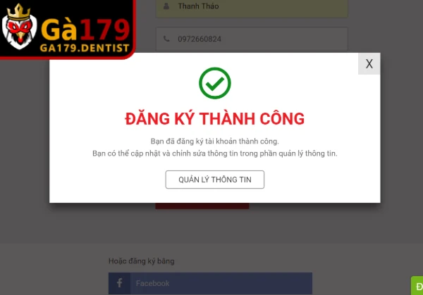 Đăng Ký GA179 - Hướng Dẫn Các Bước Tạo Tài Khoản Nhanh